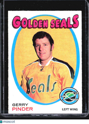 1971-72 O-Pee-Chee - #185 Gerry Pinder