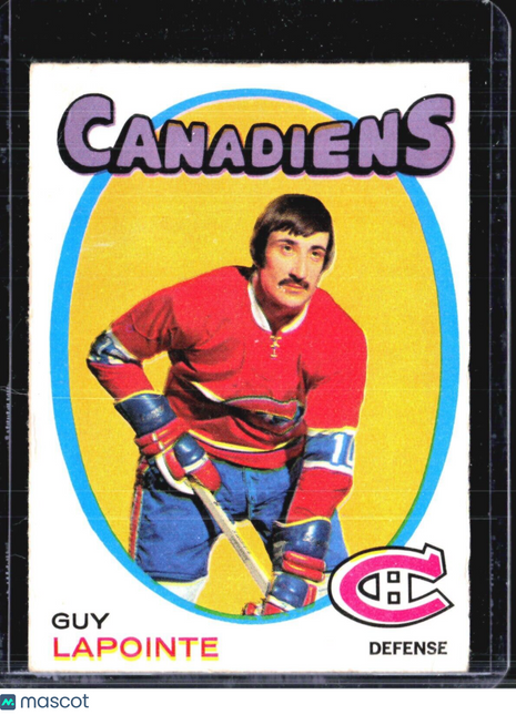 1971-72 O-Pee-Chee - #145 Guy Lapointe