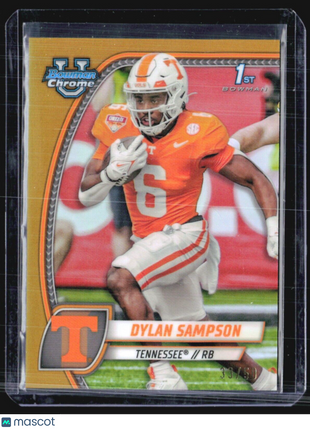 2024 Bowman Chrome U Dylan Sampson 1st Gold /50 #69