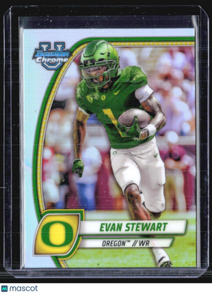 2024 Bowman Chrome U Evan Stewart Refractor #75