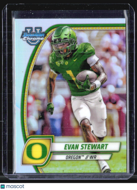 2024 Bowman Chrome U Evan Stewart Refractor #75