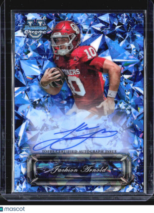 2024 Bowman Chrome U Sapphire Selections Jackson Arnold Auto #SS-JA