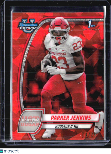 2024 Bowman Chrome U Sapphire Parker Jenkins 1st orange /25 #141
