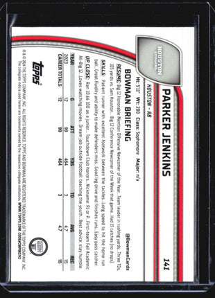 2024 Bowman Chrome U Sapphire Parker Jenkins 1st orange /25 #141