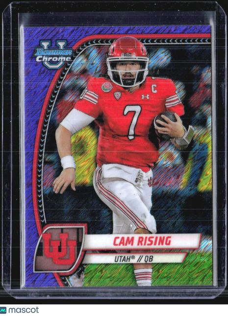 2024 Bowman Chrome U Cam Rising Purple Shimmer #36