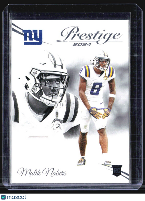 2024 Panini Prestige - Rookies #306 Malik Nabers (RC)