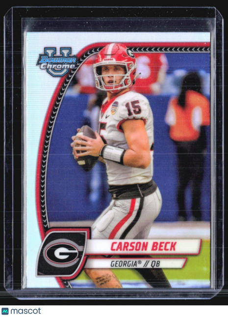 2024 Bowman Chrome U Carson Beck Refractor #2