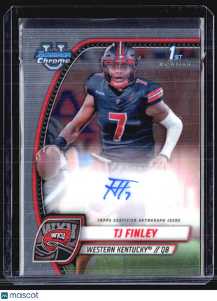 2024 Bowman Chrome U TJ Finley 1st Auto