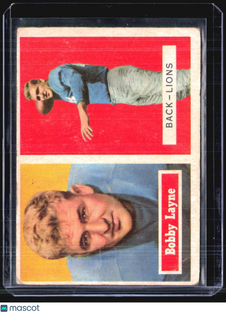1957 Topps - #32 Bobby Layne