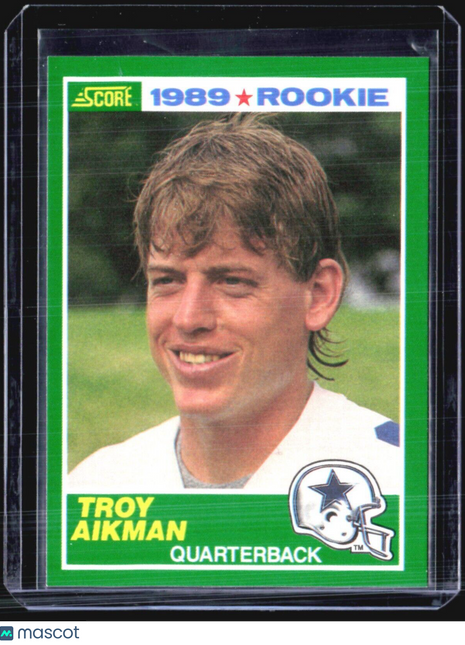 1989 Score - #270 Troy Aikman (RC)