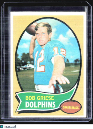 1970 Topps - #10 Bob Griese