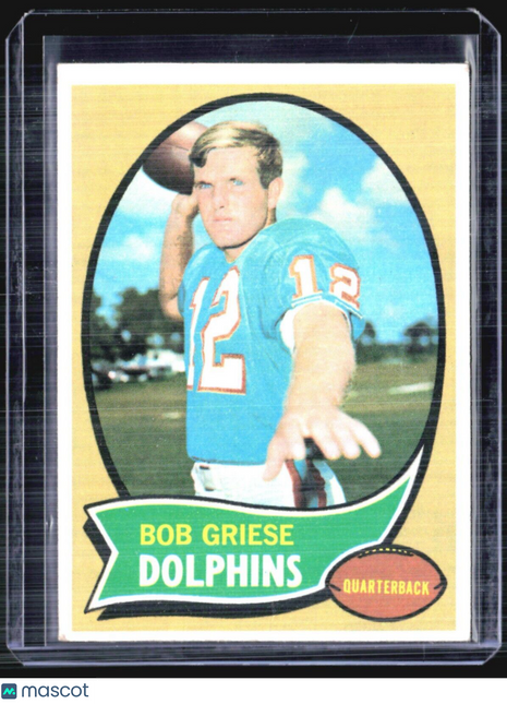 1970 Topps - #10 Bob Griese