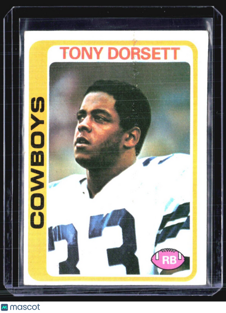 1978 Topps - #315 Tony Dorsett (RC)