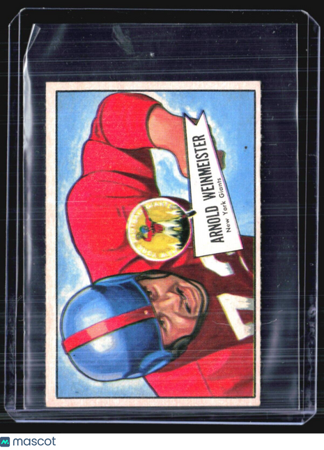 1952 Bowman - Small #101 Arnie Weinmeister