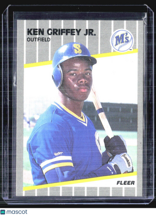 1989 Fleer - #548 Ken Griffey Jr (RC)