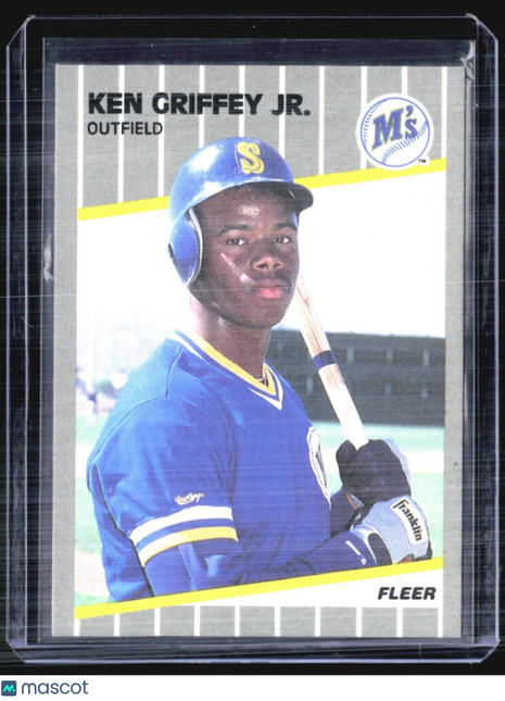 1989 Fleer - #548 Ken Griffey Jr (RC)