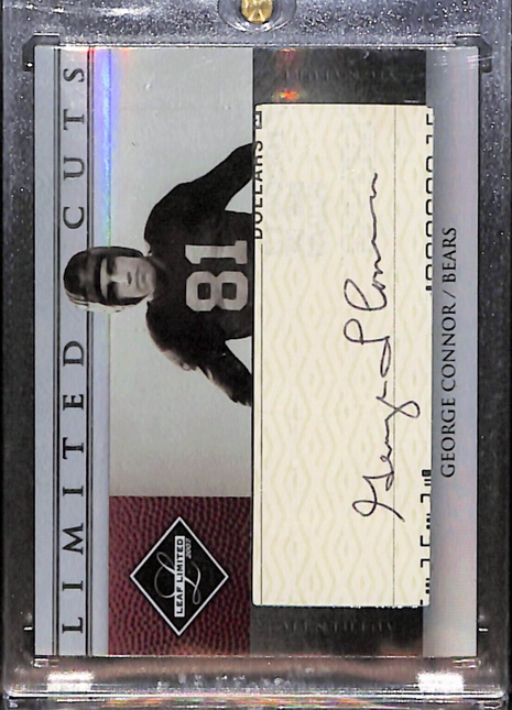2007 Limited Cuts George Connor Cut Auto Bears HOF