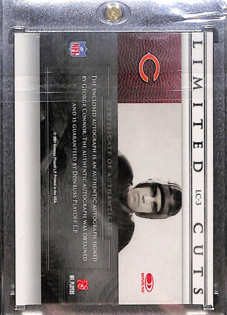 2007 Limited Cuts George Connor Cut Auto Bears HOF