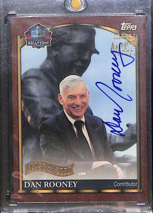 2000 Topps Class '00 Dan Rooney HOF Auto Steelers