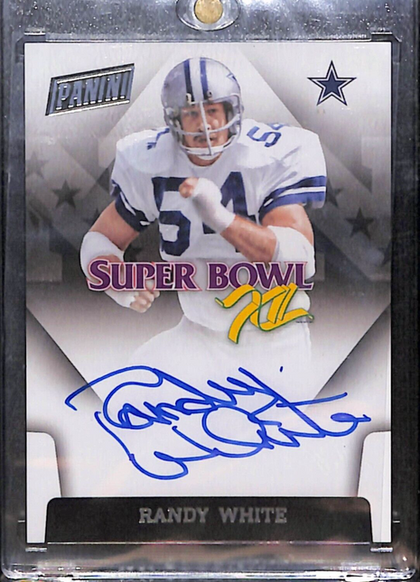 2018 Panini Super Bowl Randy White Auto Cowboys HOF