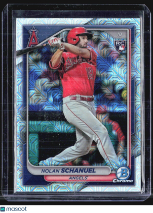 2024 Bowman Chrome Mojo - #81 Nolan Schanuel (RC)