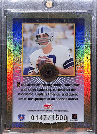 2000 Elite Passing the Torch Roger Staubach Auto /1500 HOF
