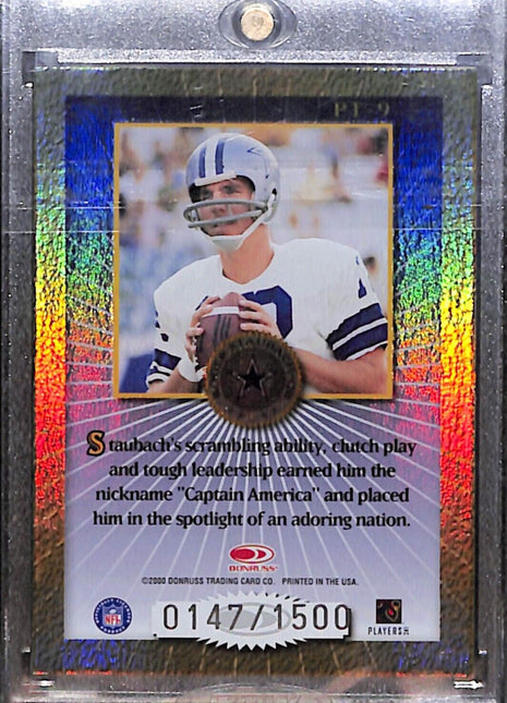 2000 Elite Passing the Torch Roger Staubach Auto /1500 HOF