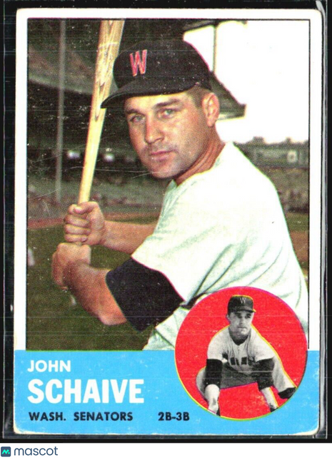 1963 Topps - #356 Johnny Schaive