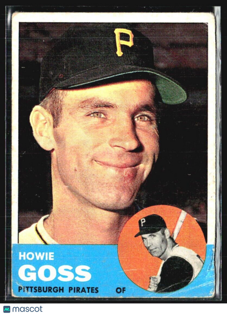 1963 Topps - #364 Howie Goss
