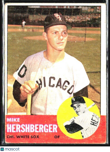 1963 Topps - #254 Mike Hershberger