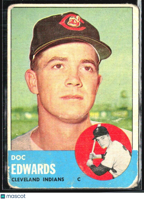 1963 Topps - #296 Doc Edwards