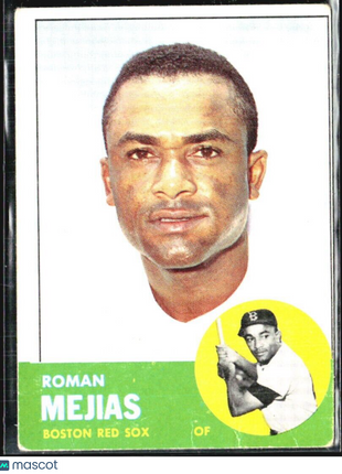 1963 Topps - #432 Roman Mejias