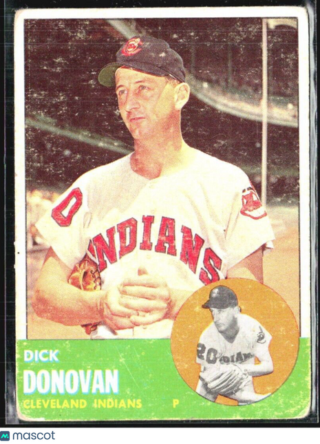 1963 Topps - #370 Dick Donovan