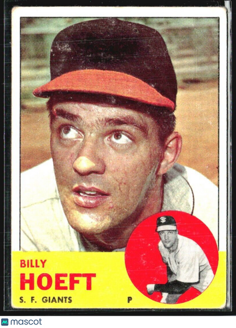 1963 Topps - #346 Billy Hoeft