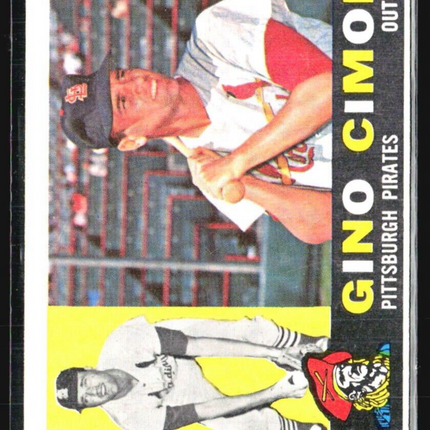 1960 Topps - #58 Gino Cimoli