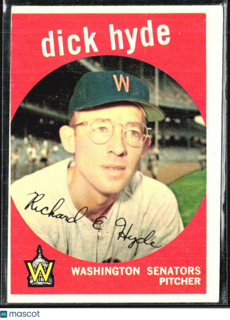 1959 Topps - #498 Dick Hyde