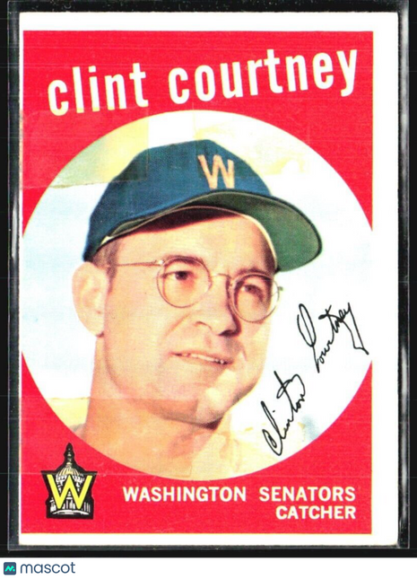 1959 Topps - #483 Clint Courtney