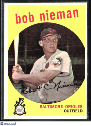 1959 Topps - #375 Bob Nieman