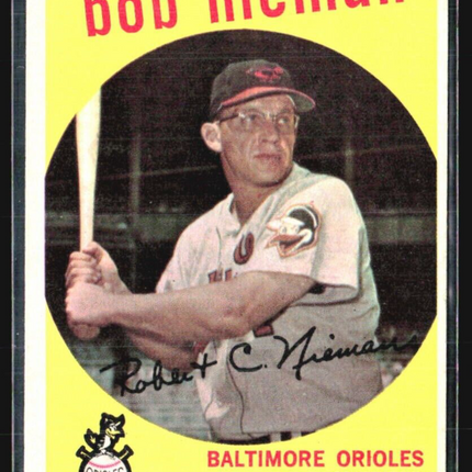 1959 Topps - #375 Bob Nieman