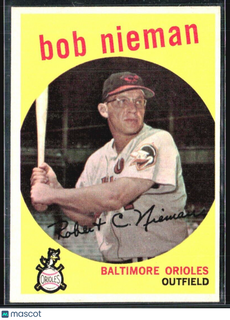 1959 Topps - #375 Bob Nieman