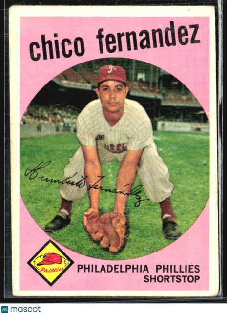1959 Topps - #452 Chico Fernandez