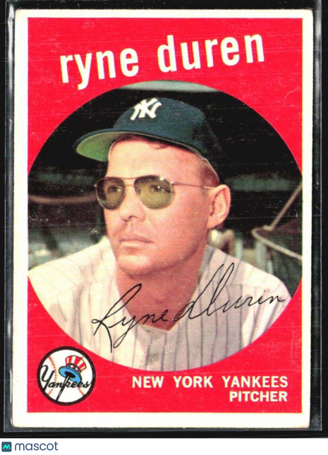 1959 Topps - #485 Ryne Duren
