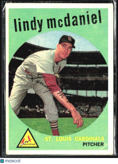 1959 Topps - #479 Lindy McDaniel