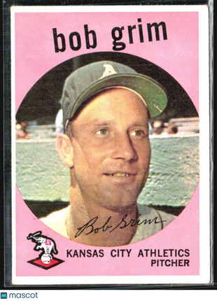 1959 Topps - #423 Bob Grim