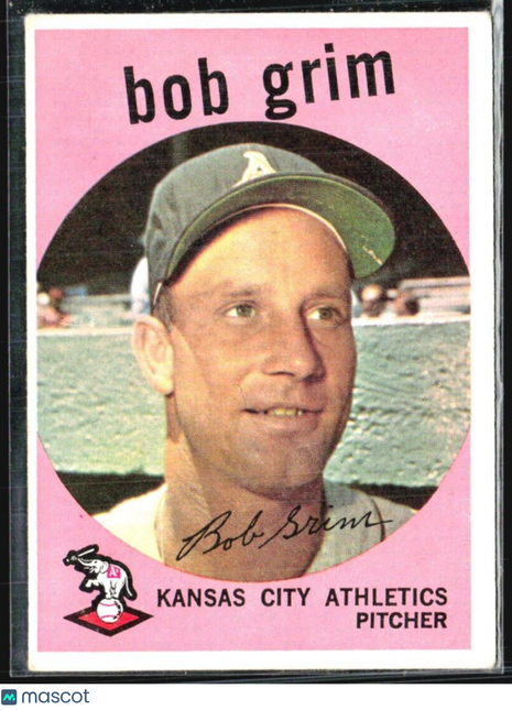 1959 Topps - #423 Bob Grim