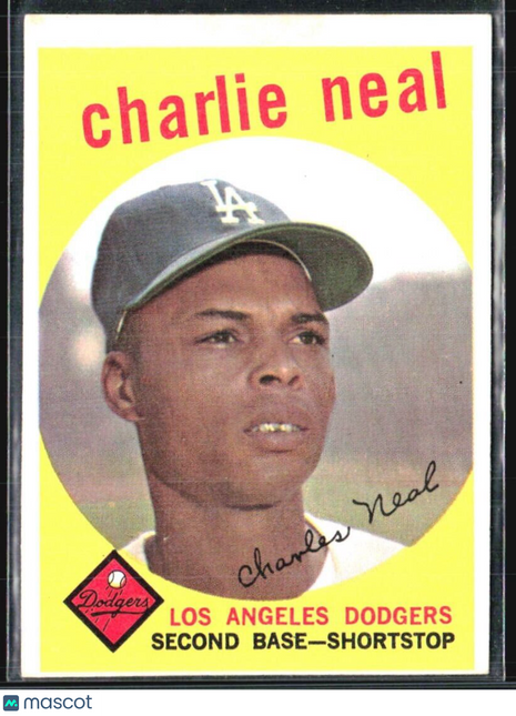 1959 Topps - #427 Charlie Neal