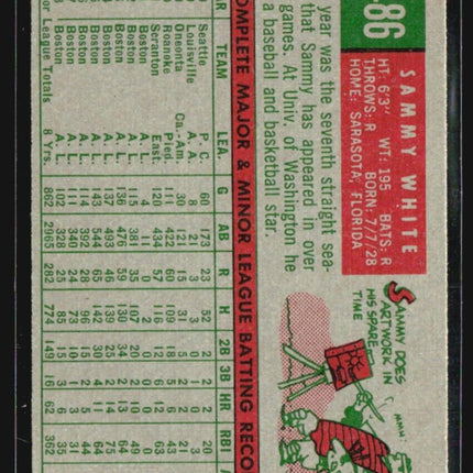1959 Topps - #486 Sammy White