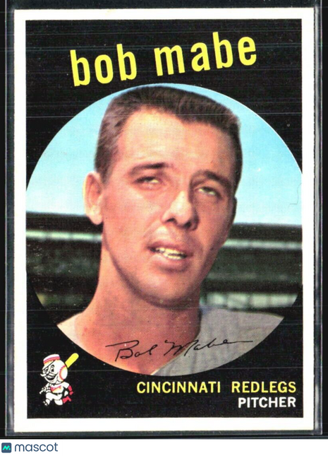 1959 Topps - #356 Bob Mabe (RC)