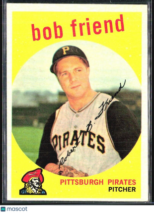 1959 Topps - #460 Bob Friend