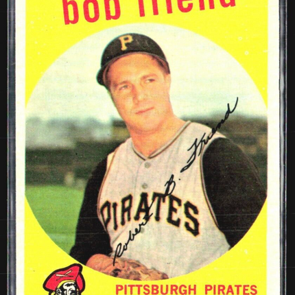 1959 Topps - #460 Bob Friend